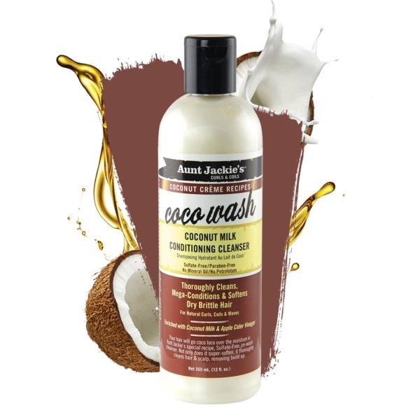 Aunt Jackie's Coco Wash Milk Cleanser 12oz
