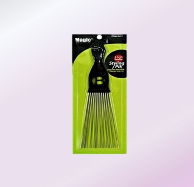 magic-COMB LONG METAL FAN PIK