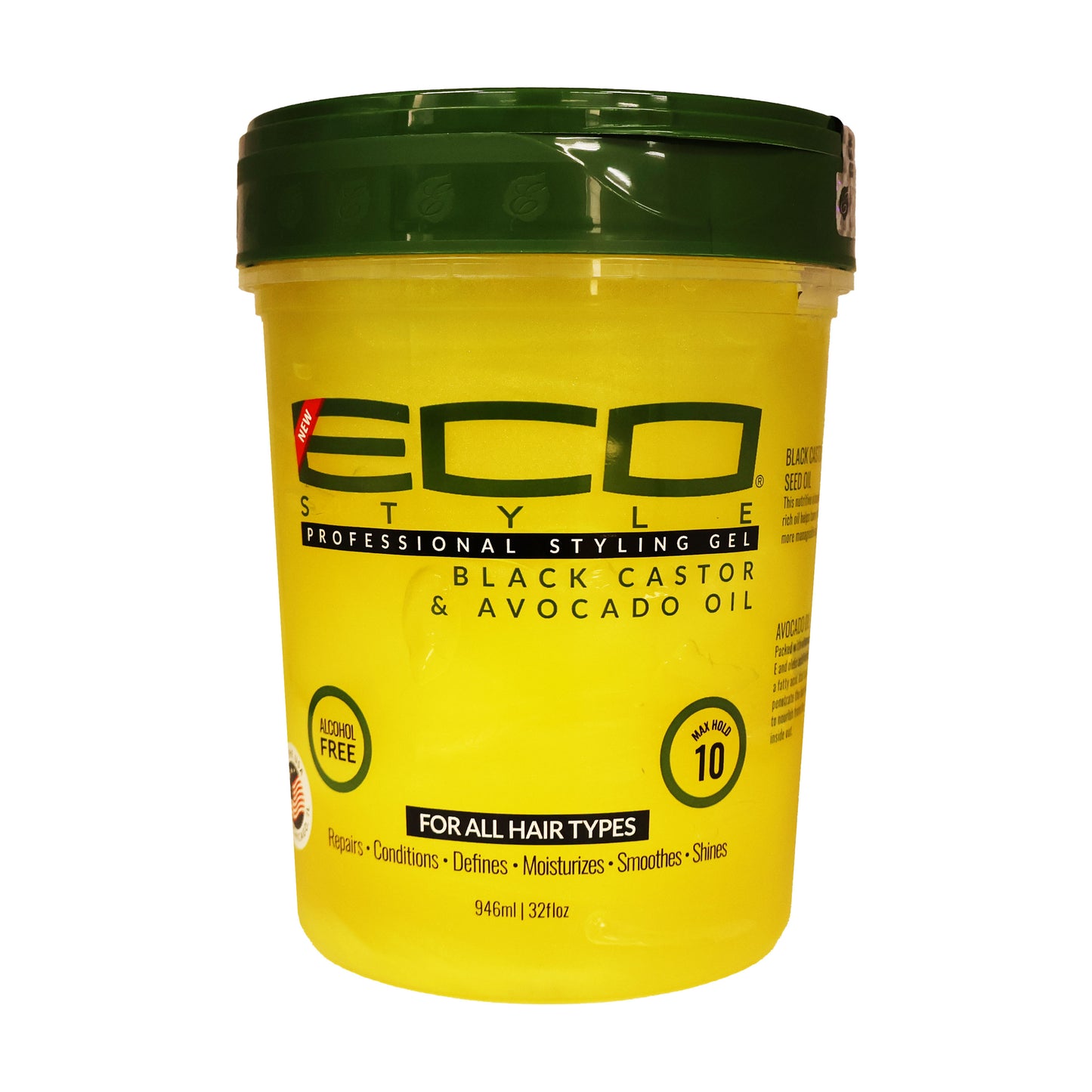 Eco Styling Gel Avocado 8oz 473ml