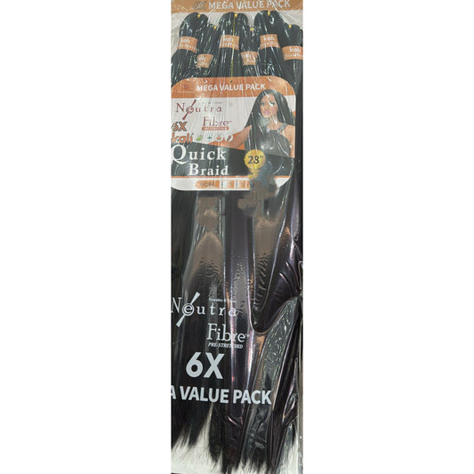 Mega Value Pack Quick Braid 6x #T1b/350