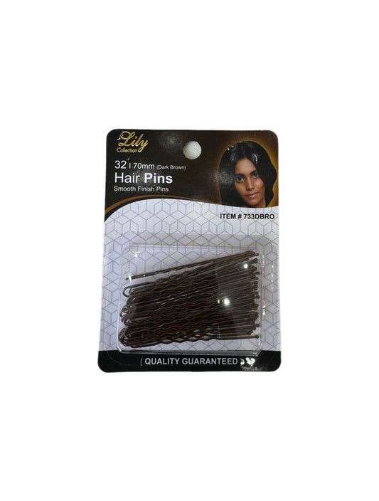 WAVE PINS 32 PC 70MM BLACK