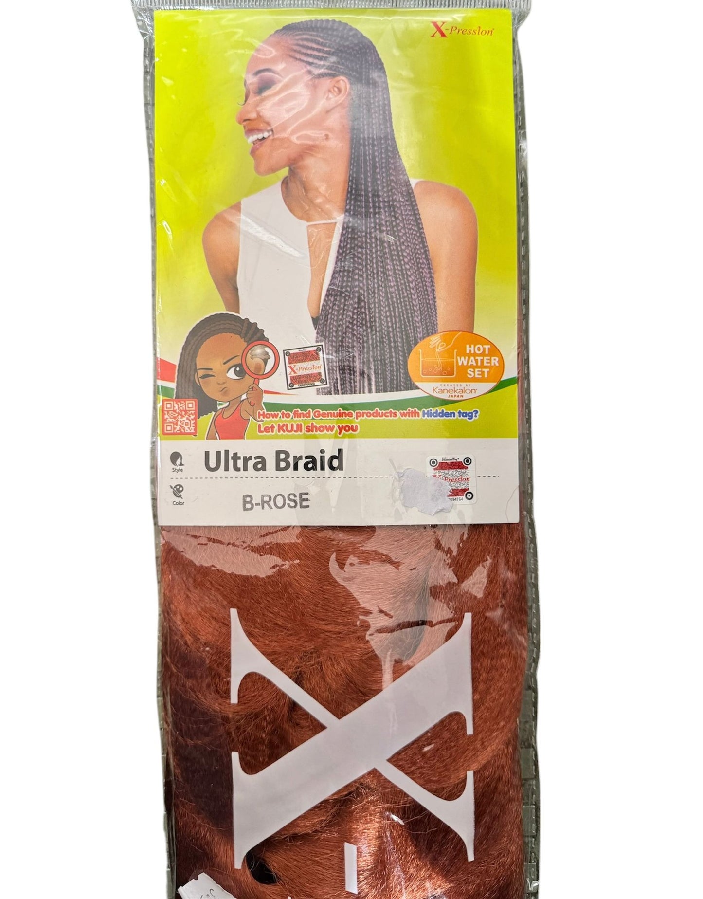 X-pression Ultra Braid B-Rose