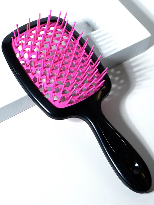 WIDE TEETH AIR CUSION HAIR BRUSH