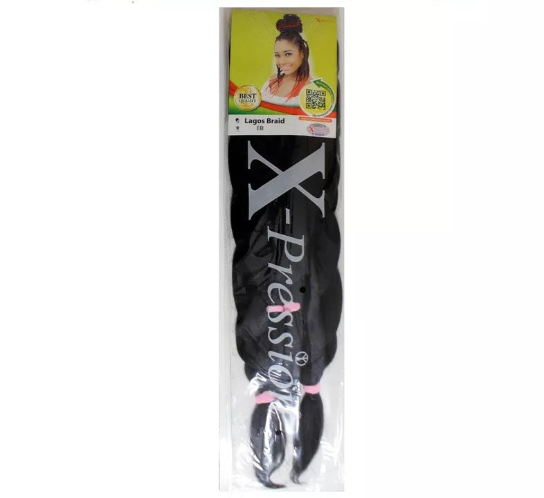 X-presion extensions Lagos  Braid No.1B