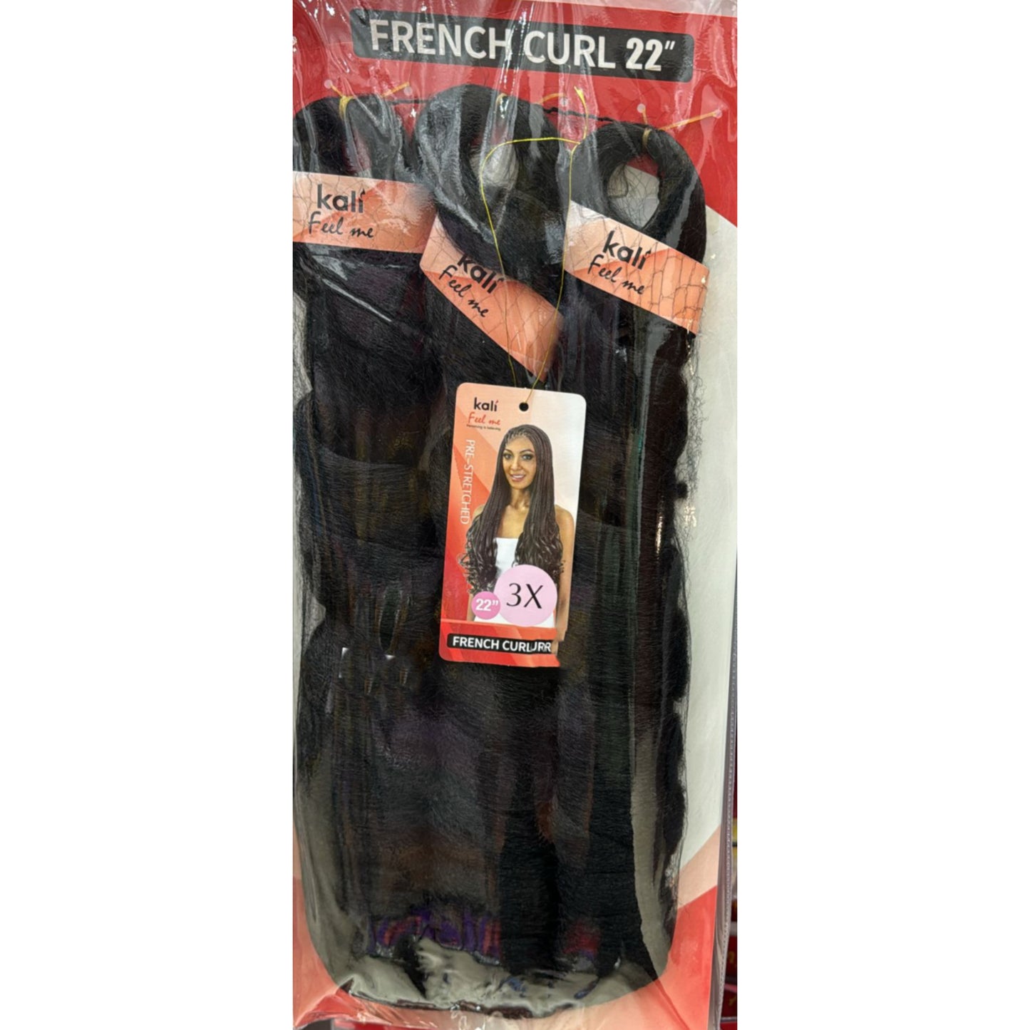 Kali French Curl 22” 3x #T27