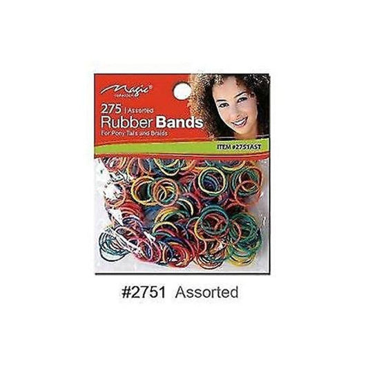 MAGIC-RUBBER BANDS ASSORTED (275PCS)