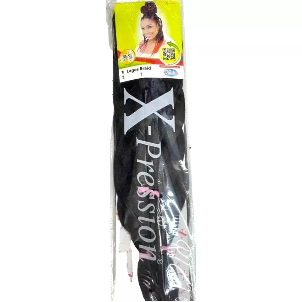 X-presion extensions Lagos  Braid No.1