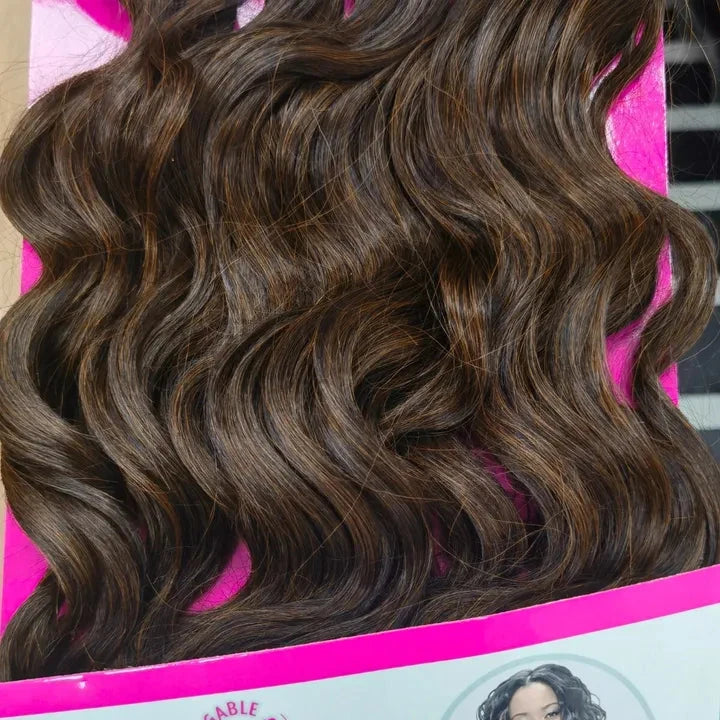 fashion idol Sleek Mega Synthetic Wavy Weave M4+30