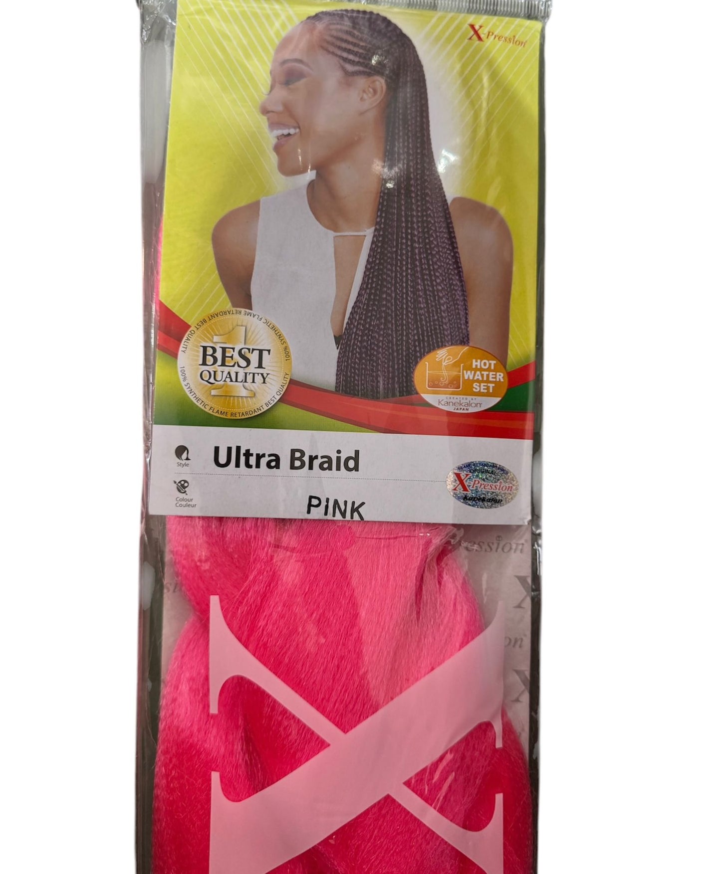 X-pression Ultra Braid Pink