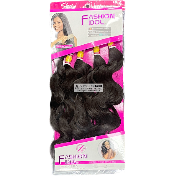 fashion idol Sleek Mega Synthetic Wavy Weave 4