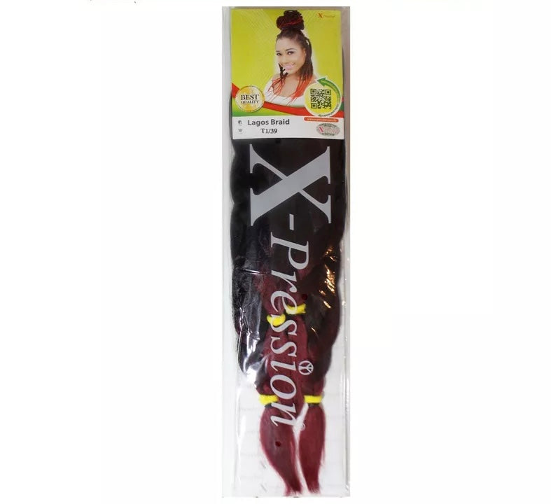 X-presion extensions Lagos  Braid No.T1/39