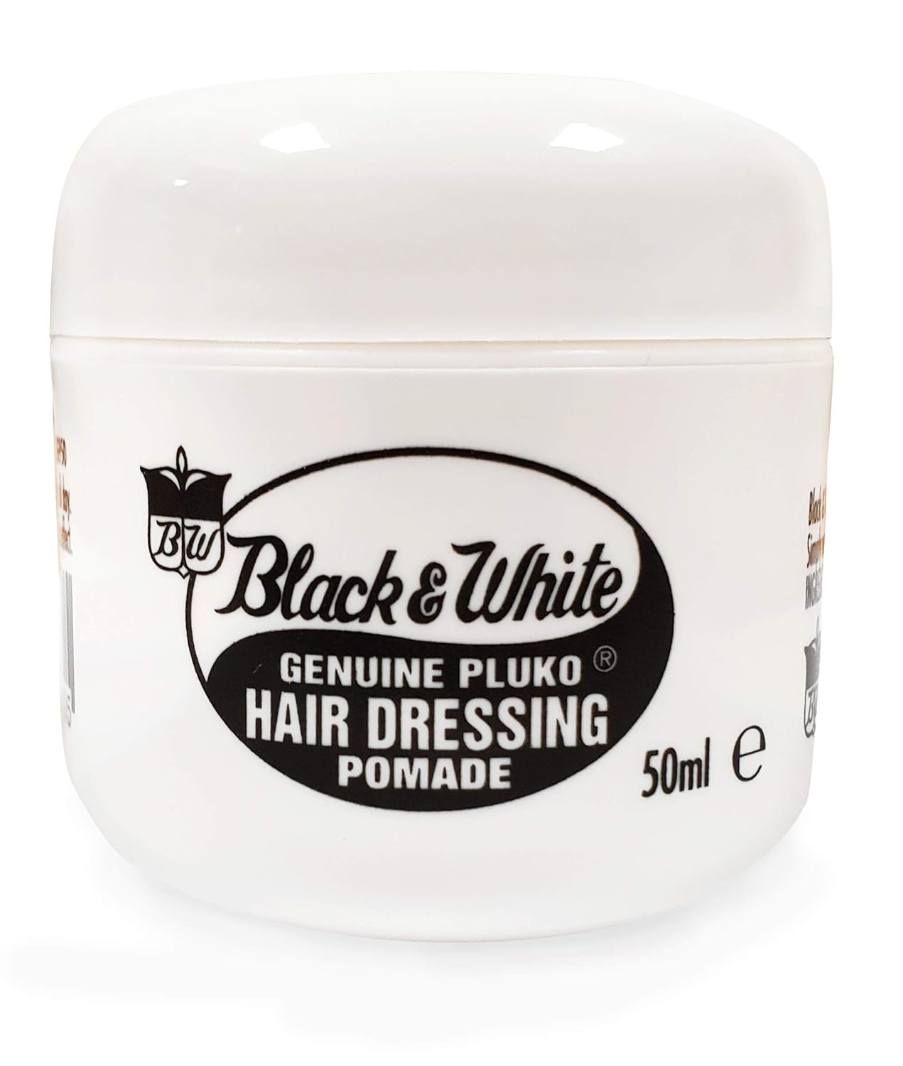 Black & White Light Pomade 8oz