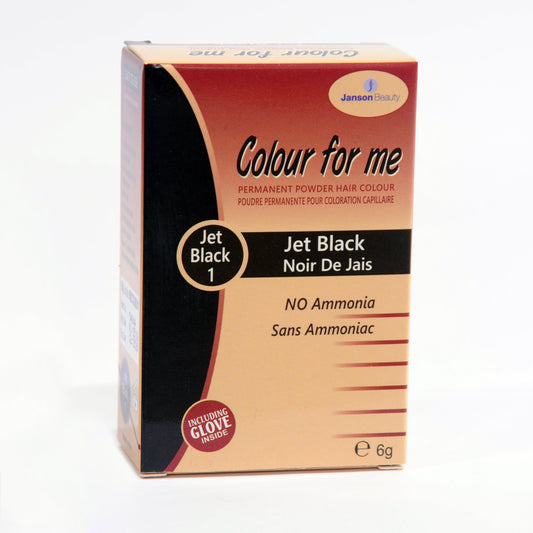 Color For Me Powder Dye Jet Black 1