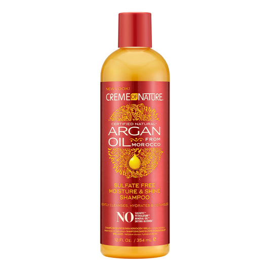 Cream Of Nature Argan Moisture & shine Shampoo 12oz