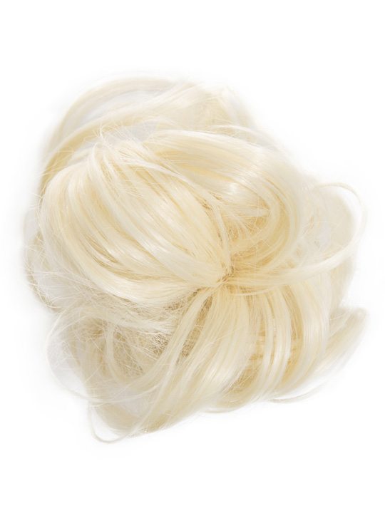 KOKO HAIR TWIRL LARGE SCRUNCHIES 613 PURE BLONDE