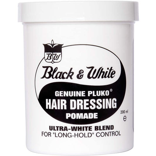 Black & White Hair Dressing