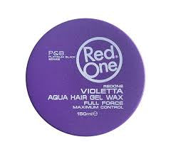 Red One Purple Aqua Hair Gel Wax