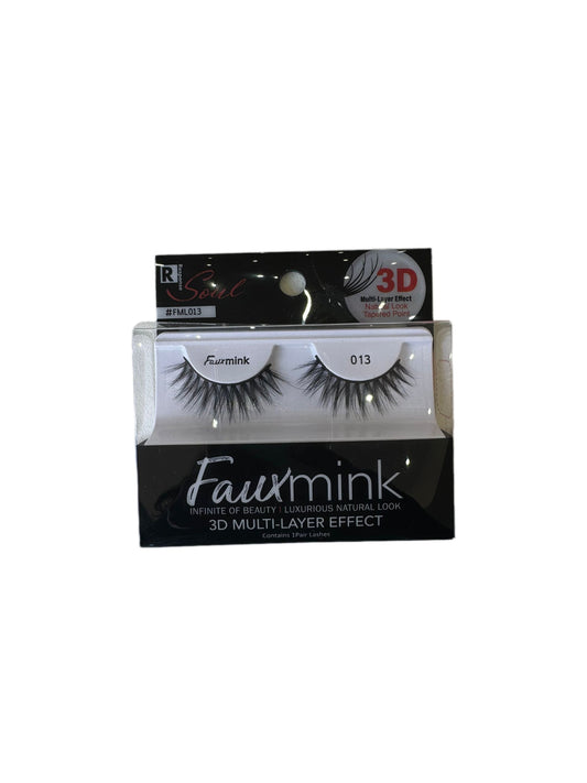 FML013 FAUX MINK EYELASH 3D MULTI LAYOR EFFECT