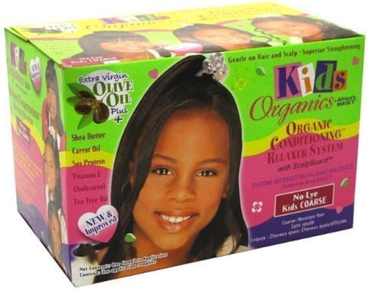 Org Kids Relaxer Kit 2 App Coarse