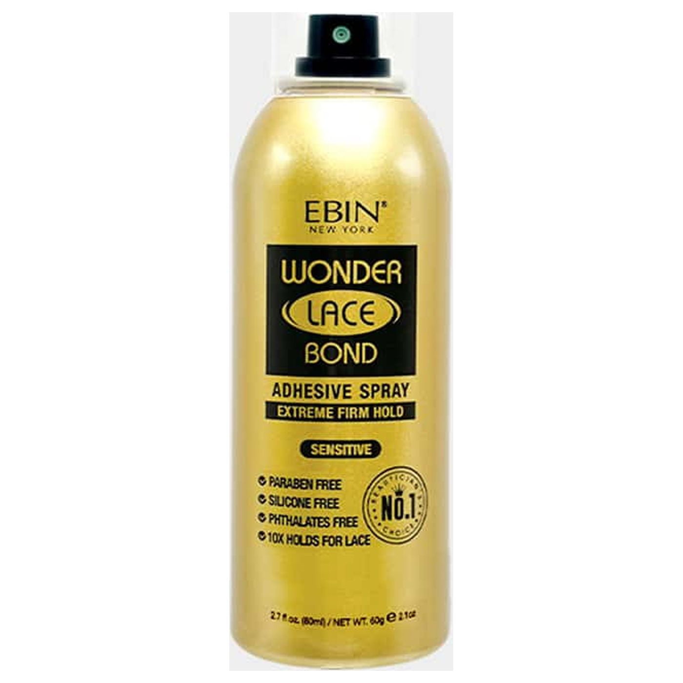 EBIN WONDER LACE BOND ADHESIVE EXTRA FIRM HOLD 80ML SENSTETIVE