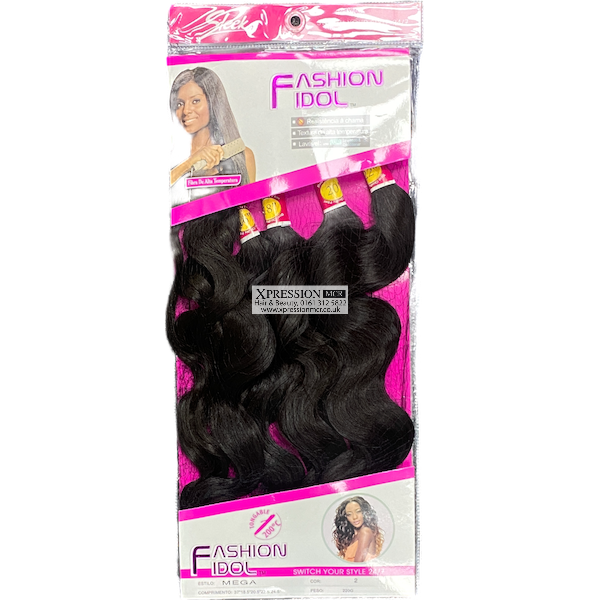 fashion idol Sleek Mega Synthetic Wavy Weave 2