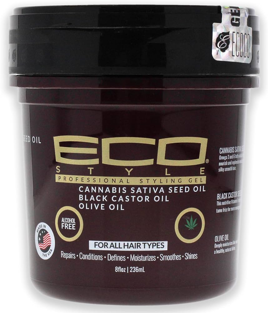 Eco Styling Gel Cannibas 8oz 236ml