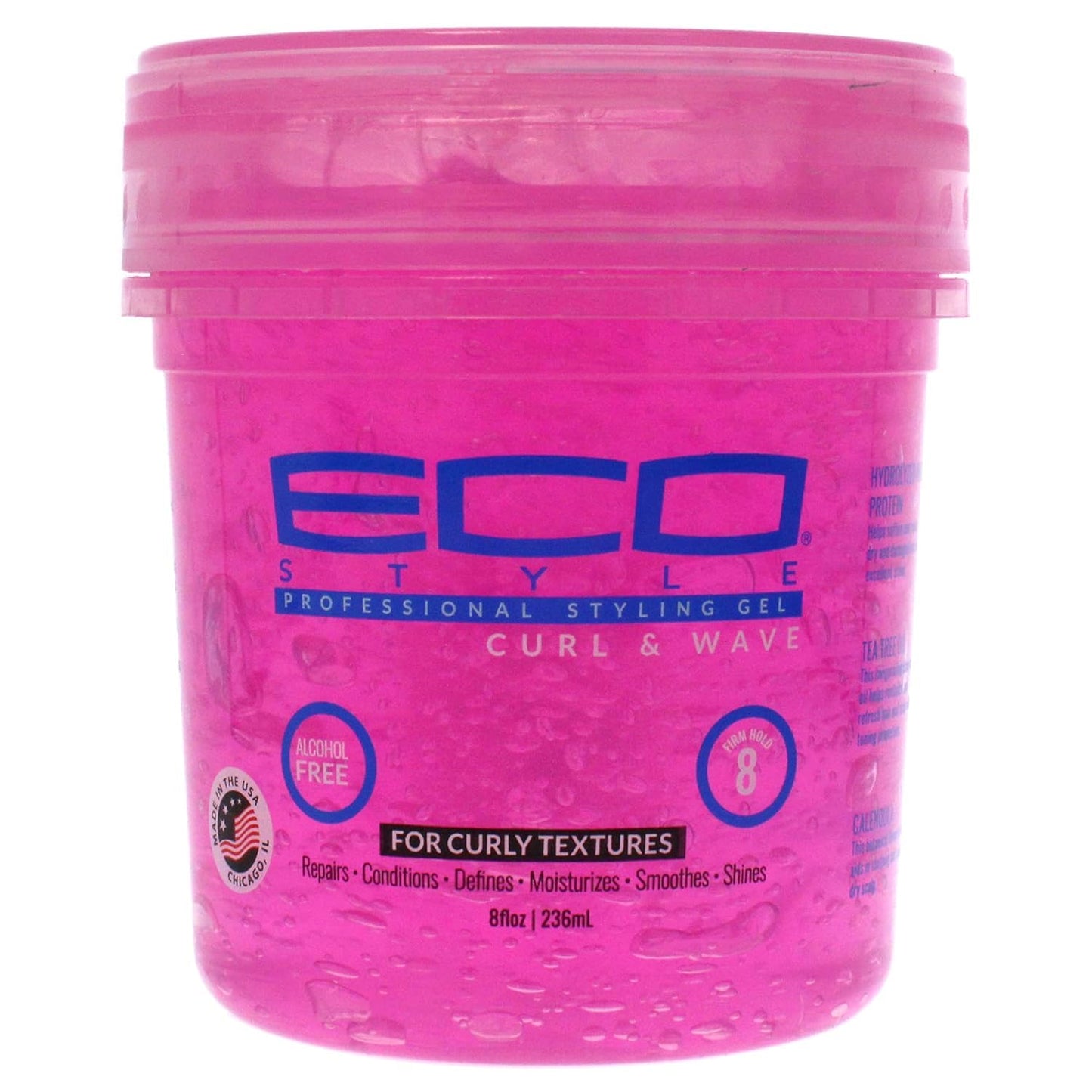 Eco Styling Gel Pink 8oz 236ml