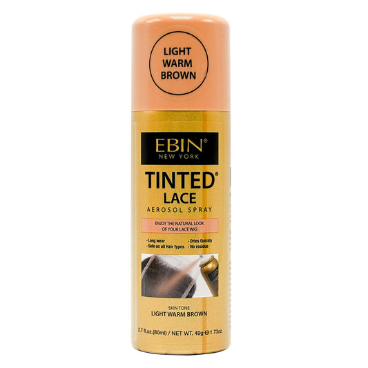 Ebin Tinted Lace New Spray Light Warm Brown 80ml