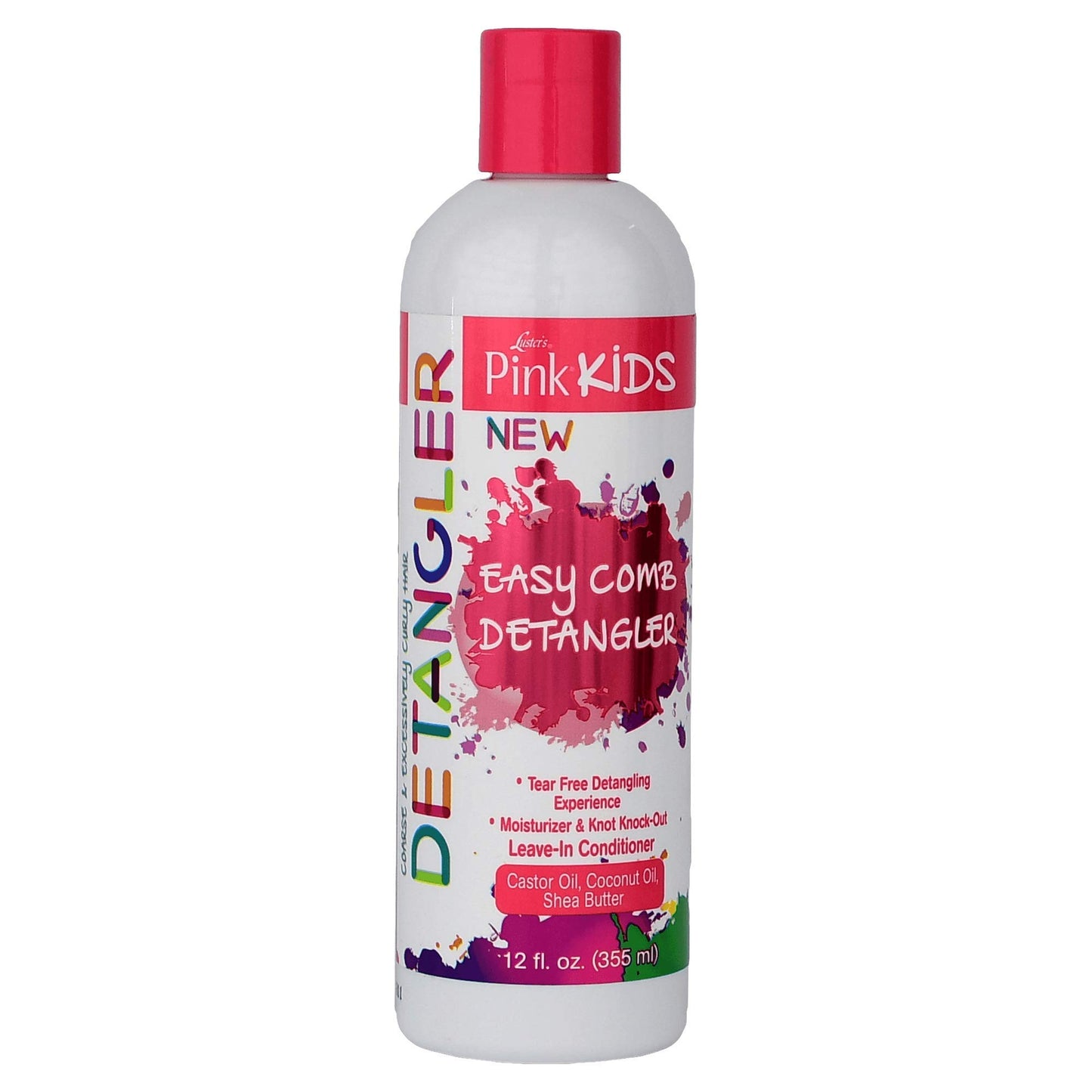 Luster's Pink Kids Easy Comb Detangler 12oz