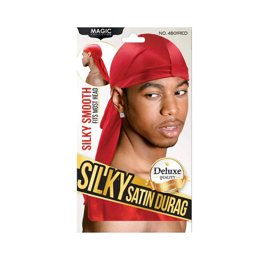 MAGIC SILKY SATIN DURAG RED MA4801RED