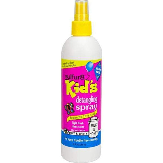 Sulfur 8 Kids Detangling Spray 12oz