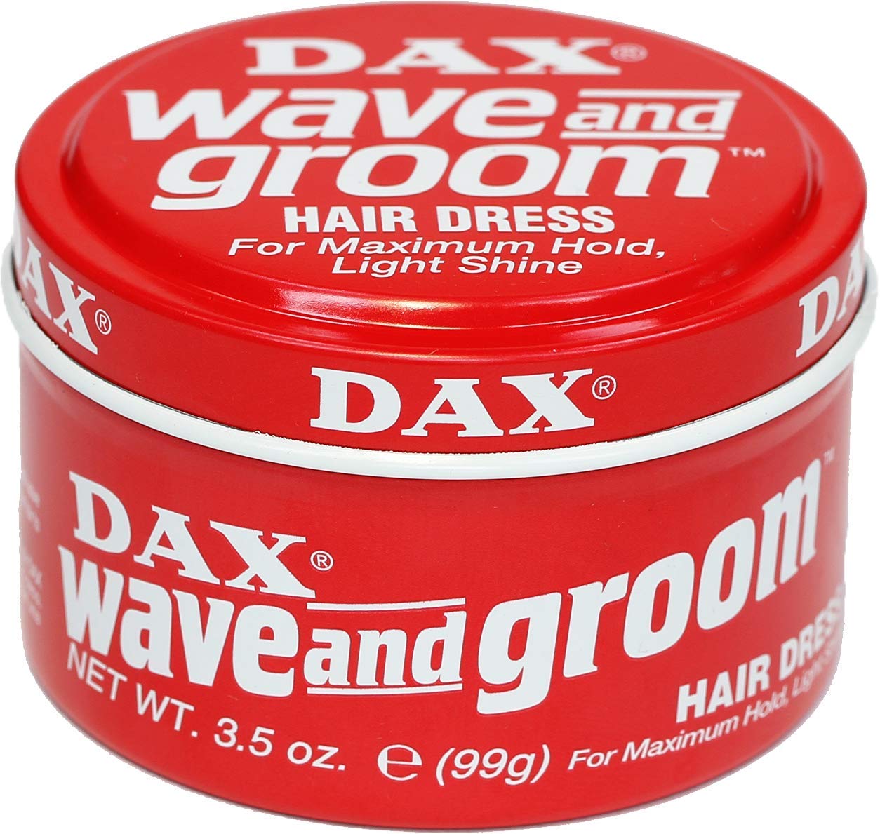 DAX Pomade Hair Styling Wave And Groom Hair Dress 3.5 Oz