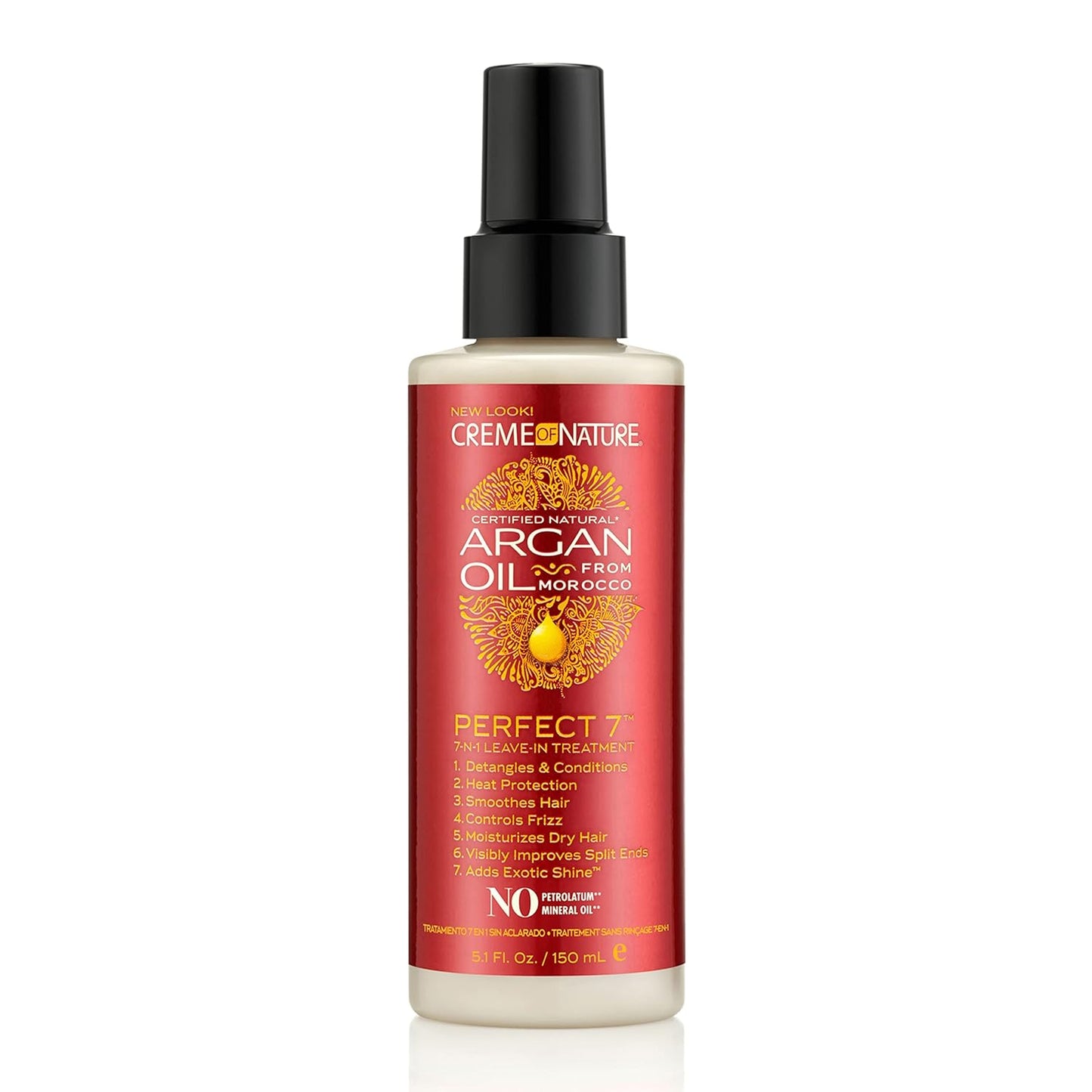 Cream of Nature Argan Oil Perfect 7 in 1 Spray 4.23oz